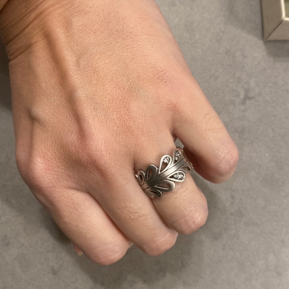 Silver ring - Picture 3 of 4